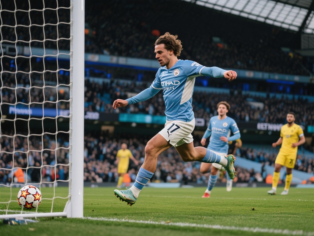 英超焦点战:格拉利什建功 曼城主场完胜莱斯特城 在比赛中,格拉利什的进球成了全场焦点。他