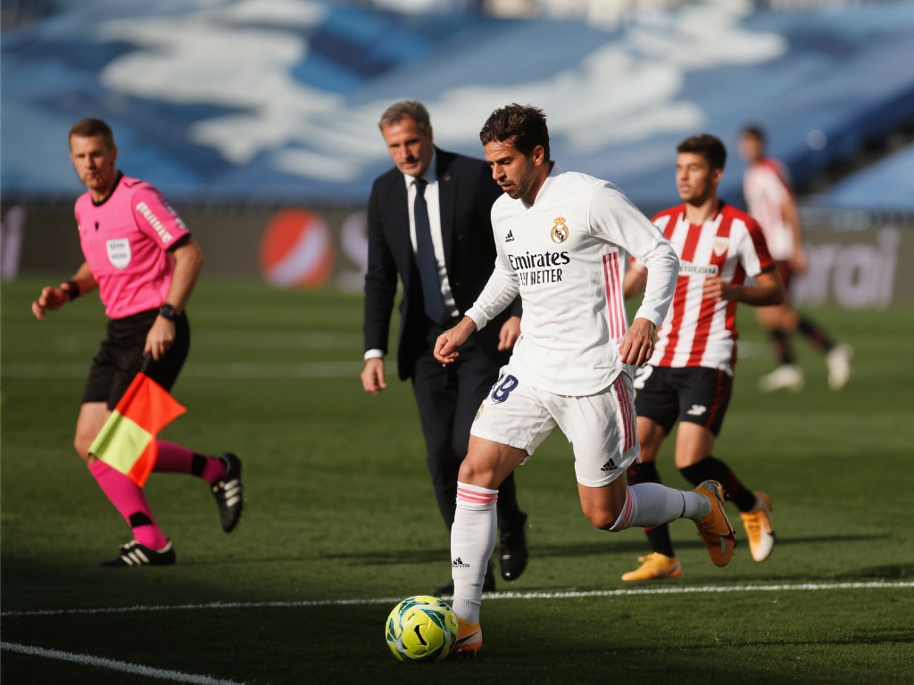 西甲战报:皇马2-0塞维利亚,姆巴佩五连破造红牌 新赛季的皇马表现稳健,在主帅战术体系的稳